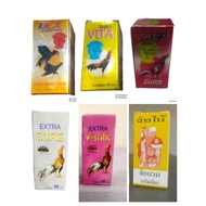 UBAT AYAM A100, UCA, SUPER VITA, EXTRA SURE, EXTRA V MIX DAN SENDI CAP ORANG TUA