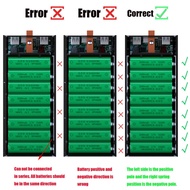 wsustore--32x18650 Battery Case Powers Bank Case Plastic Housing Faster Chargers Case for 18650 Batt