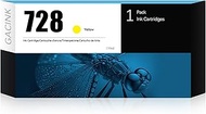 728 Ink Cartridge Yellow (F9J65A) 130ml Compatible with HP DesignJet T830 MFP & T730 Large Format Pl