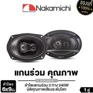 NAKAMICHI NSE6918 ลำโพง แกนร่วม 6x9นิ้ว 3ทาง จำนวน1คู่  260W MAX / 40W RMS / ดอกลำโพง ลำโพงรถยนต์ ลำโพง แกนร่วม