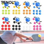 TENOL Pickleball Pickleball Training Self Study Pickleball Accessories with 40 Holes Pickleball Ball