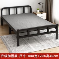 全城熱賣 - 折疊床 單人床 家用簡易床 成人午休小床 加床 雙人宿舍硬板鐵床