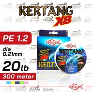 Senar PE Kertang X8 200 Meter | 300 Meter | 400 Meter | 500 Meter Multi Color PE Relix Nusantara