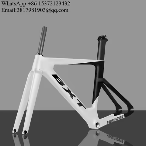 BXT Carbon Track Frame Carbon BSA Fiber Racing Tracking Bike Frameset Fixed Gear Bike Frame 120*9mm 