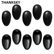 THANKSKY 2Pcs Ear Protector Cover Caps, Baby Bath Tool Plastic Hair Dying Ear Covers, Gifts Reusable