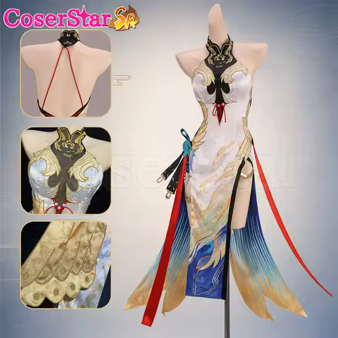 CoserStar-SR Wuthering Waves WuWa Suisui‌ Cosplay Costume Outfit Dress Carnival Halloween Anime Game