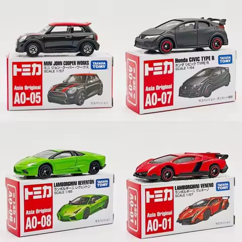 Takara Tomy Diecast Alloy Car Mini John Cooper Works Asia Original Ao 05 1 57 Scale Collectible Mode