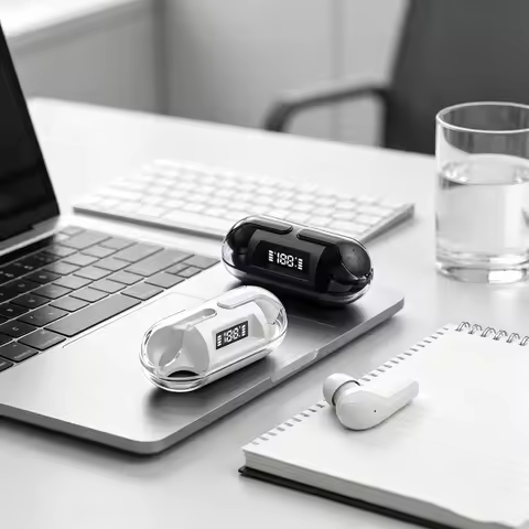 TWS Wireless Bluetooth Earphones, In-Ear, Noise Cancelling, Super Long Battery Life, TWS Touch Contr