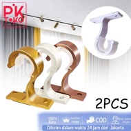 Aluminum Alloy Curtain Rod Brackets/Hook Curtain Pole Support Limited Edition