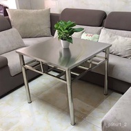 Good productStainless Steel Thermal Table Grill Folding Heating Table Household Dining Table Mahjong Table Square Free S