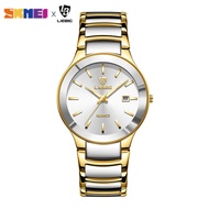 2023 Men's all-steel quartz watch Bracelet Waterproof Date Golden Wristwatches For Mens Ladies Watch Clock Relogio Masculino
