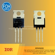 1 PC IRFB31N20D IOR 200V, 31A, 200W 0.082 OHMS