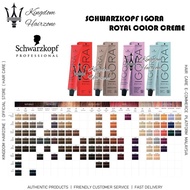Schwarzkopf IGORA ROYAL Permanent Hair Dye Color Cream (60ml)