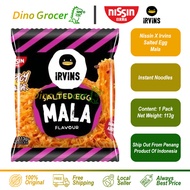 Nissin X Irvins Salted Egg Mala Instant Noodles 113g 日清咸蛋面 麻辣