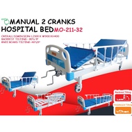Mobilis Hospital Bed Manual 2 Cranks / Manual Katil Hospital 2 Engkol  (MO-211-32)