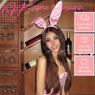 White bunny bunny pin/headband
