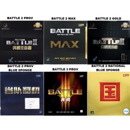 729 Battle 2 Prov Silver / Max / Gold / BLueSponge / National / Battle 3 Orig Table Tennis Rubber