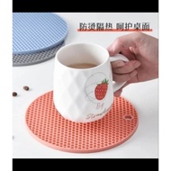 Heat Resistant Silicone Coaster Round Silicone Coaster Large Silicone Coaster