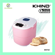 Khind Bread Maker BM750  (Rose Pink)