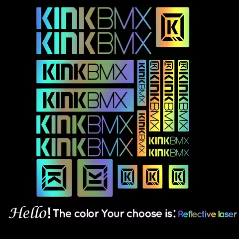 For KINK BMX Decal Sticker Set Decal Decal Bicycle Bike MTB BMX body car styling decorative Decal St