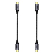 USB4 Cable 40Gbps,100W Fast Charging,Compatible with Thunderbolt 4 3 and Type-c,8K @60Hz,for USB C L