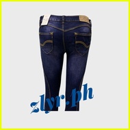 ◸ Dark Blue lee skinny denim jeans for women 720