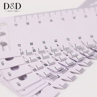 Sewing Measuring Tools Ultrathin Soft Quilting Measure Ruler Gauge Seam Tailor's Ruler Quilting Sewi