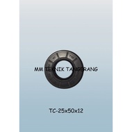 Oil seal TC 25x50x12 25 x 50x12 Rubber Oil sil shock breaker 25 50 12