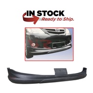 Toyota Avanza 1st Gen (2006 Facelift ONLY) OEM Front Skirt Skirting Bumper Lower PU Bodykit - Raw Material Rubber State