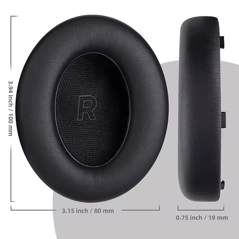 KUTOU Ear Pads Cushion for Bose QuietComfort Ultra QC Ultra Headphone Replacement Earpads Leather So