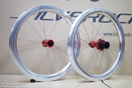 SILVEROCK SR30A-HUB011 Alloy Wheels16" 1 1/4 349 305 Rim V Brake 30mm Profile Clincher for GUST Zeph