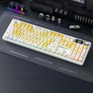 AULA | คีย์บอร์ดเกมมิ่งไร้สาย ซีรีส์ F108PRO ธีมการ์ตูน