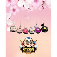 Mini foshan lion dance keychain