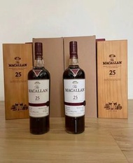 收購麥卡倫 25年 紅緞帶