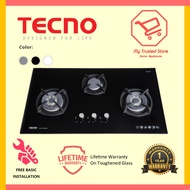 🛠️FOC Basis Replacement Installation🛠️Tecno T3388TGSV / T 3388TGSV 3-Burner (90cm) Glass Cooker Hob W Inferno Wok Burner