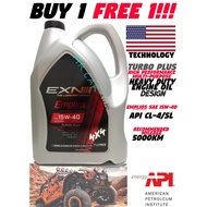 EXN EMPLIOS ENGINE OIL SAE 15W-40 7L (BUY 1 ENGINE OIL FREE 1 MOTOR FLUSH)