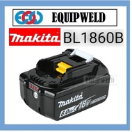 MAKITA 18V BL1860B 18V X 6.0AH LITHIUM-ION BATTERY PACK (ORIGINAL) BL1860 BL 1860
