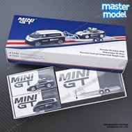 Rally Dakar 911 Porsche Alloy Car Model 1/64