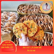 CC530 - 30 cái ( 10 gói ) Cơm Cháy Mắm Hành Ớt Giòn Cay  Snack cơm  cháy  ăn com  chay  đồ  ăn vặt  