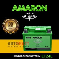 Amaron Pro Rider ETZ4L (YTX4L, MF4L) Maintenance-Free Motorcycle Battery