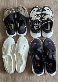 Nike Free RN Flyknit 2020 & White Slip-on Shoes