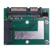 5cm Half Height mSATA Mini PCIe SSD to 2.5in SATA 3 Converter Card