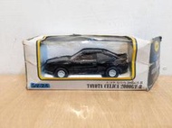 ~ 阿開王 ~ Diapet Toyota Celica 2000 GT-R GTR 1/43 豐田 跑車 日本製 黑