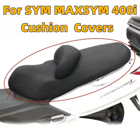 Motorcycle Seat Cover For SYM MAXSYM 400i MAXSYM400i MAX SYM 400 Seat Protect Cushion 3D Honeycomb M