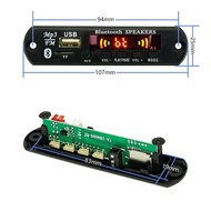 USB MP3 Module Bluetooth 12V MP3 WMA Decoder Board Audio Module FM AUX USB TF Radio for Car Remote Music Speaker