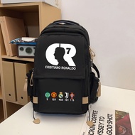 SX HK2 Cristiano Ronaldo Ba Lô Dành Cho Học Sinh Dung Tích Lớn In Nhẹ Hoạt Hình Đa Năng Giải Trí Sch