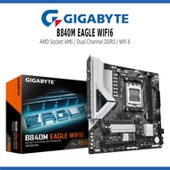 GIGABYTE B840M EAGLE WIFI6 MOTHERBOARD AMD SOCKET AM5 WITH WIFI 6 / DUAL CHANNEL DDR5 / 5+2+2 DIGITA
