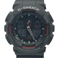 卡西歐 G-SHOCK 手錶 GA-100-1A4JF 石英黑色 G-Shock