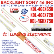 LED TV BACKLIGHT sony 46 KDL 46EX650 46EX720 46HX750 46HX752 BL SMD STRIP LAMP 6V 44LAMP 46EX 46HX 4