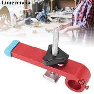 LIMERENCIA T Track Clamp, Aluminum Alloy Red T Track Clamps Kit, Accessories T Slots Adjustable T Tr